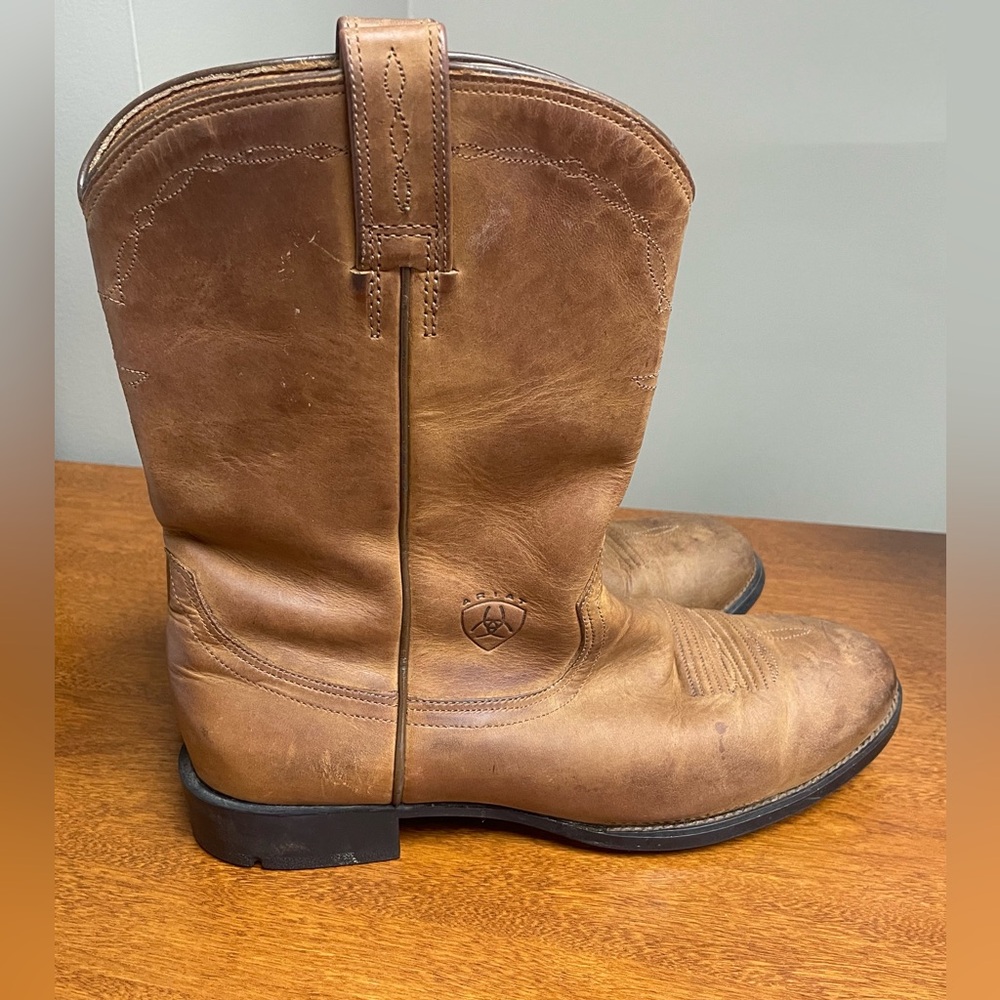 Ariat Women’s Brown Cowboy Western Boots Classic Style L US 8 R US 8.5 Mix Sizes